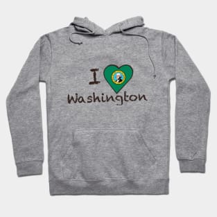 I Love Washington Hoodie